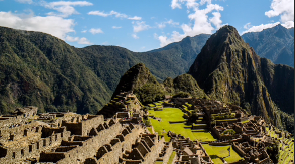Machu Picchu in Peru, one of James and Rob's planned experiences